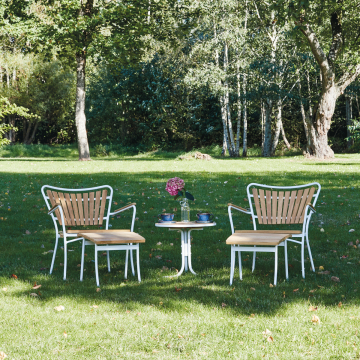 Marguerit loungesæt - hvid