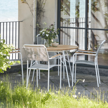 Verona havestol - teak armlæn